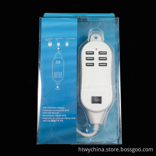 Universal 6 Port Tablet and Mobile Phone Charger